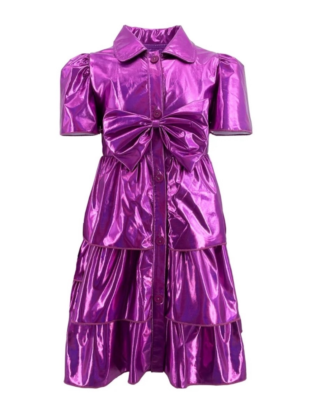 Lola and The Boys - Iridescent Bow Dress 12